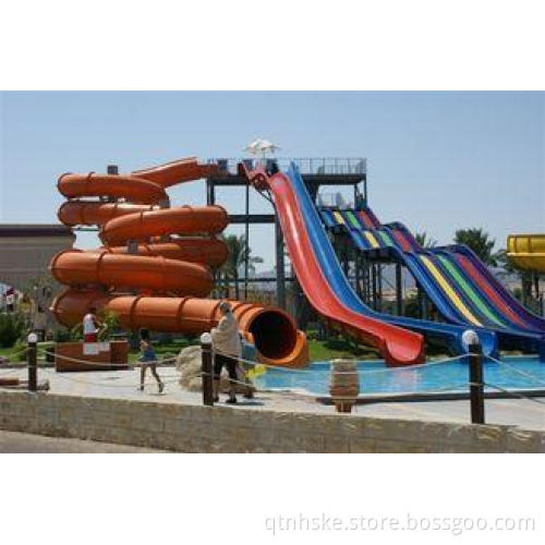Commercial Huge Toddler Water Slide , Custom Pool Water Sli